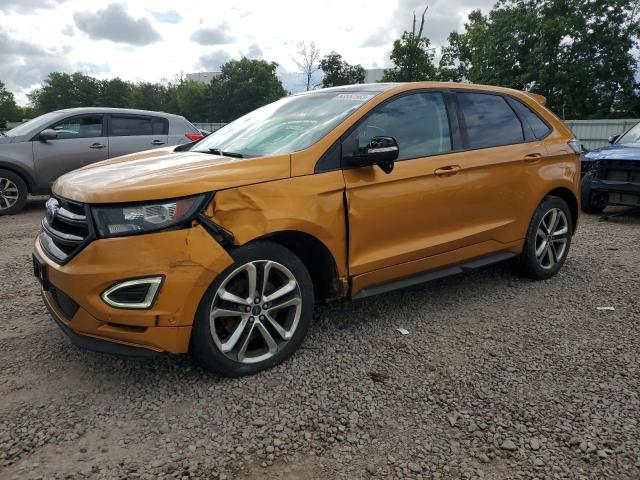 2FMPK4AP1FBB93242 - 2015 FORD EDGE SPORT ORANGE photo 1