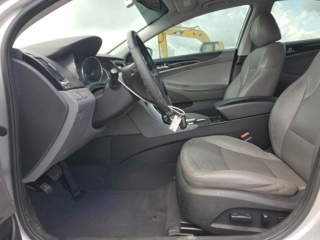 5NPEC4ACXDH516856 - 2013 HYUNDAI SONATA SE SILVER photo 7