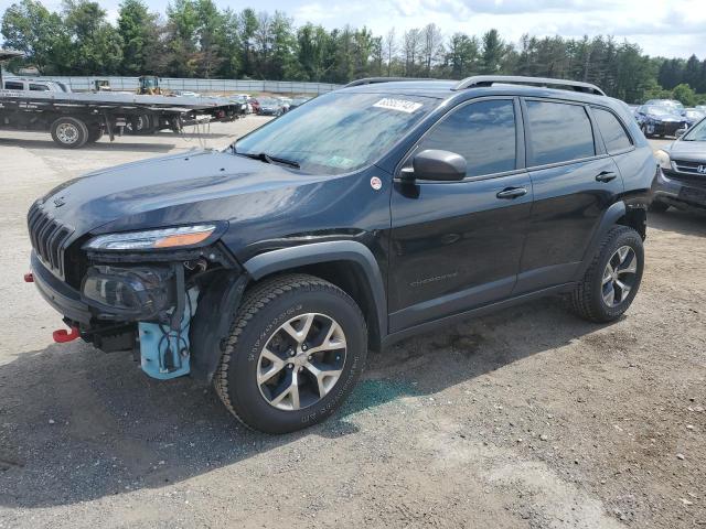 1C4PJMBB2HW546969 - 2017 JEEP CHEROKEE TRAILHAWK BLACK photo 1