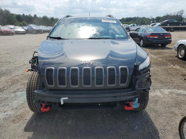 1C4PJMBB2HW546969 - 2017 JEEP CHEROKEE TRAILHAWK BLACK photo 5