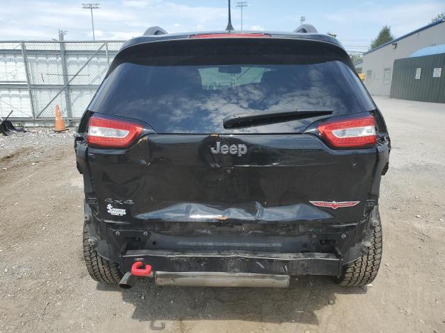 1C4PJMBB2HW546969 - 2017 JEEP CHEROKEE TRAILHAWK BLACK photo 6