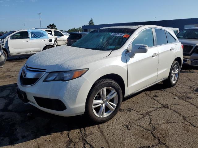 5J8TB4H39FL014307 - 2015 ACURA RDX WHITE photo 1