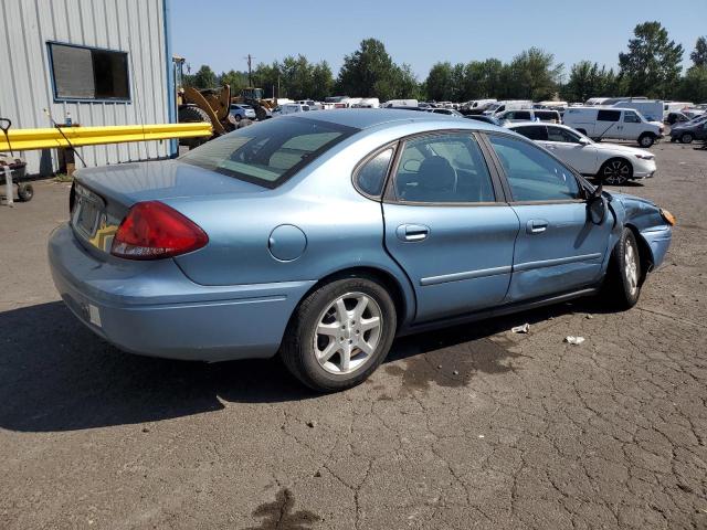 1FAFP56U37A163247 - 2007 FORD TAURUS SEL BLUE photo 3