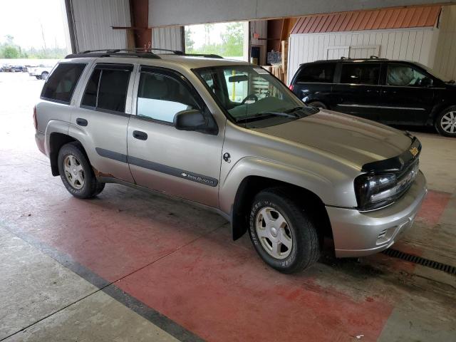 1GNDT13SX32247943 - 2003 CHEVROLET TRAILBLAZE BEIGE photo 4