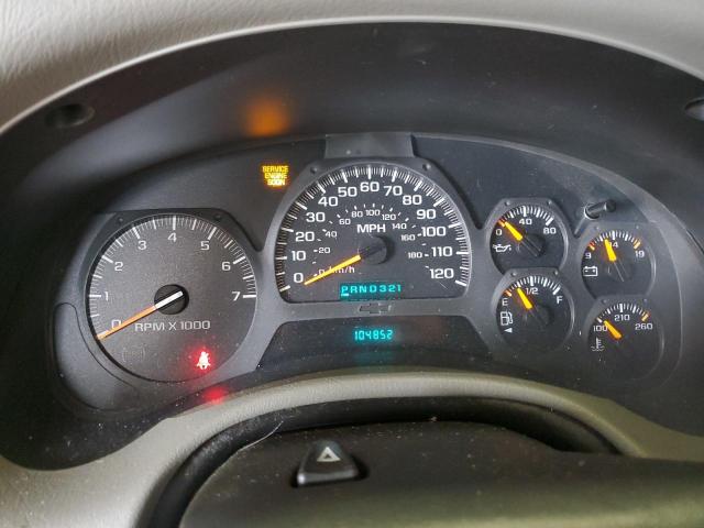 1GNDT13SX32247943 - 2003 CHEVROLET TRAILBLAZE BEIGE photo 9