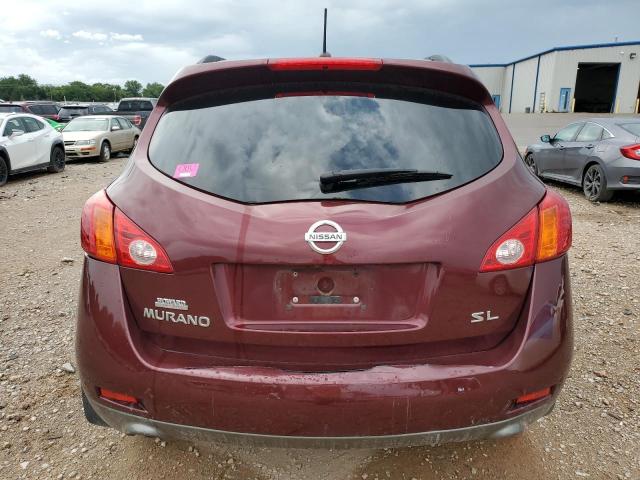 JN8AZ1MU4AW001040 - 2010 NISSAN MURANO S BURGUNDY photo 6