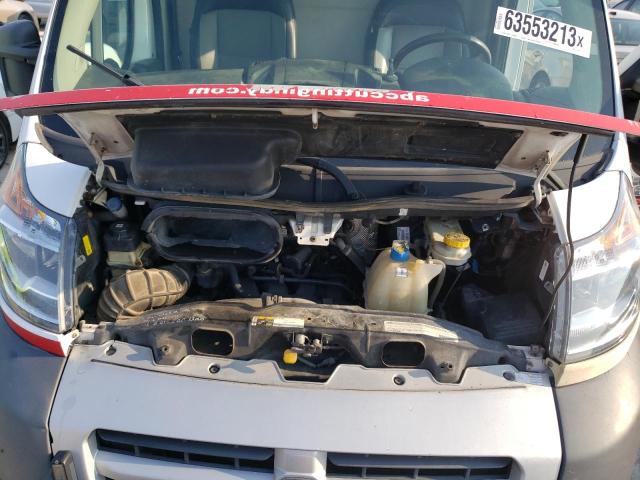 3C6TRVAG2EE114325 - 2014 RAM PROMASTER 1500 STANDARD WHITE photo 11