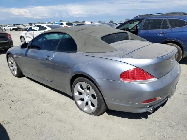 WBAEK73404B321728 - 2004 BMW 645 CI AUTOMATIC SILVER photo 2