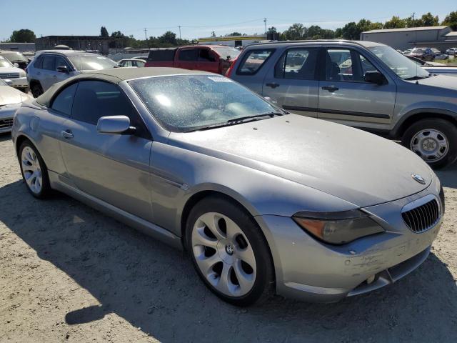 WBAEK73404B321728 - 2004 BMW 645 CI AUTOMATIC Күміс фото 4