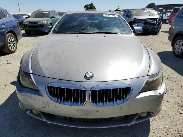 WBAEK73404B321728 - 2004 BMW 645 CI AUTOMATIC Күміс фото 5