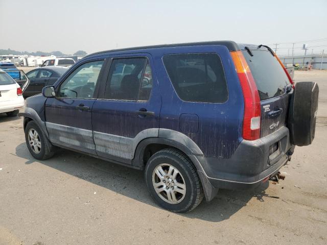 JHLRD78853C004694 - 2003 HONDA CR-V EX BLUE photo 2