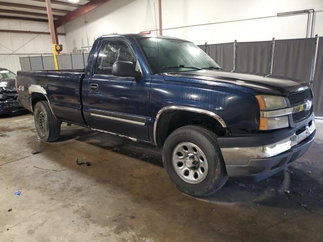 1GCEK14T65Z168934 - 2005 CHEVROLET SILVERADO K1500 BLUE photo 4