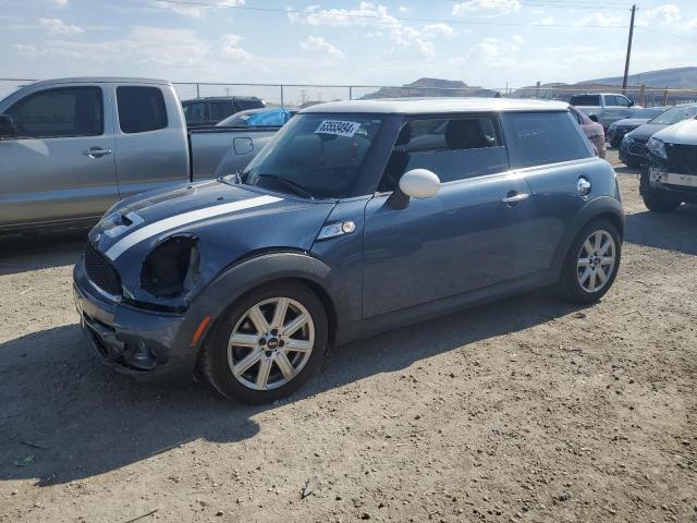 WMWSV3C56BTY10329 - 2011 MINI COOPER S BLUE photo 1