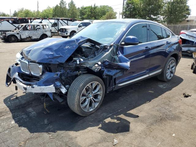 5UXXW5C58F0E88223 - 2015 BMW X4 XDRIVE35I BLUE photo 1