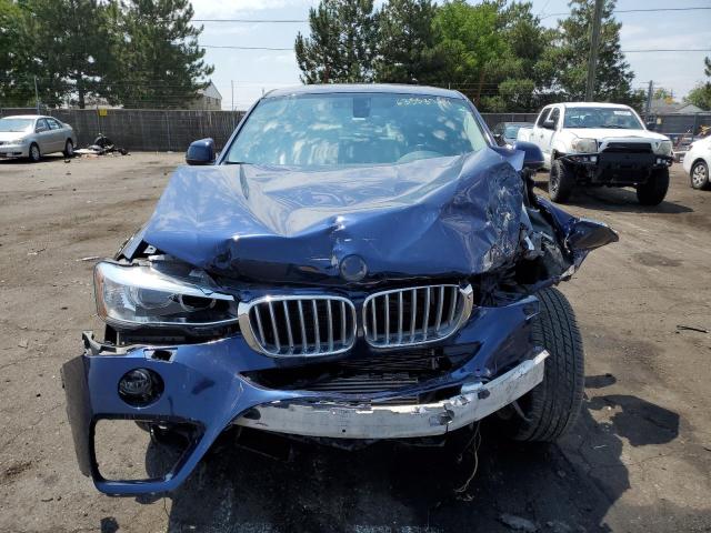 5UXXW5C58F0E88223 - 2015 BMW X4 XDRIVE35I BLUE photo 5