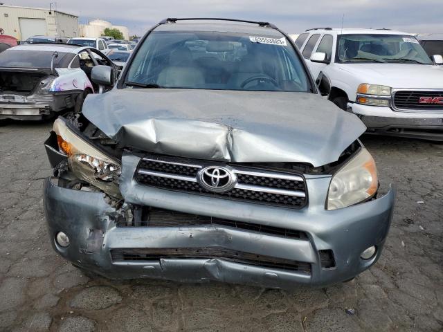 JTMBD31V776025381 - 2007 TOYOTA RAV4 LIMITED GRAY photo 5