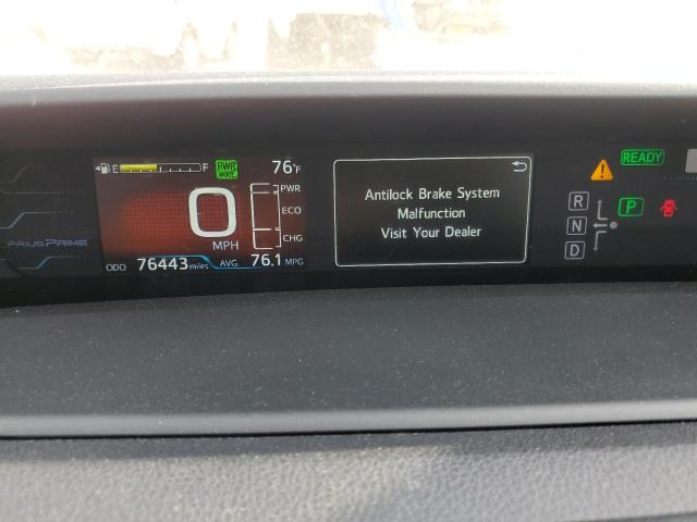 JTDKARFP3H3056670 - 2017 TOYOTA PRIUS PRIM ვერცხლისფერი ფოტო 9