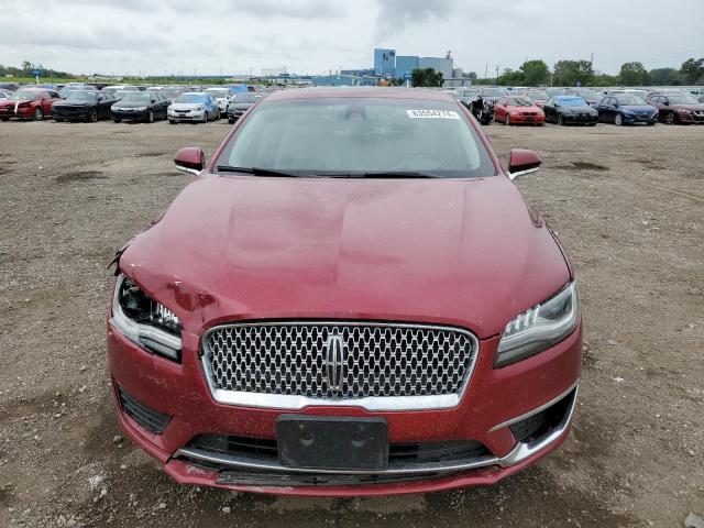 3LN6L5D96JR629072 - 2018 LINCOLN MKZ SELECT RED photo 5