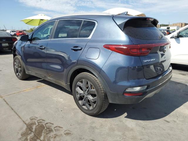 KNDP63AC8M7905607 - 2021 KIA SPORTAGE S BLUE photo 2