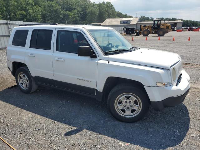1C4NJPBA2CD565459 - 2012 JEEP PATRIOT SPORT WHITE photo 4