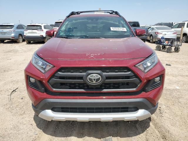 2T3J1RFV8KW038017 - 2019 TOYOTA RAV4 ADVENTURE MAROON photo 5