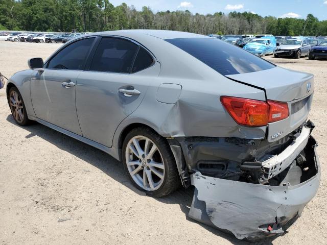 JTHBK262562005102 - 2006 LEXUS IS250 250 GRAY photo 2