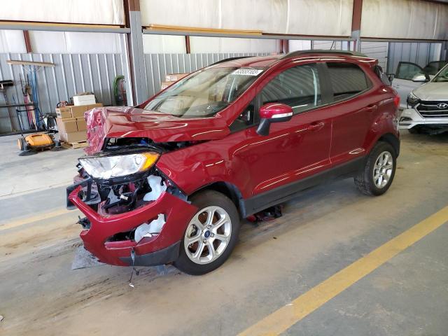 MAJ6S3GL4MC437564 - 2021 FORD ECOSPORT SE RED photo 1
