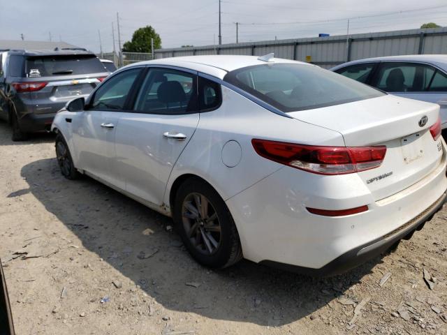 5XXGT4L35LG386842 - 2020 KIA OPTIMA LX WHITE photo 2