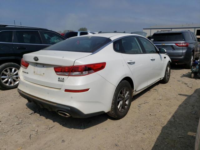 5XXGT4L35LG386842 - 2020 KIA OPTIMA LX WHITE photo 3