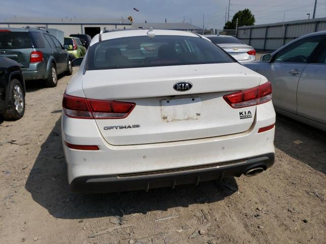 5XXGT4L35LG386842 - 2020 KIA OPTIMA LX WHITE photo 6