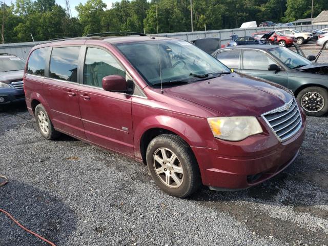 2A8HR54P48R843741 - 2008 CHRYSLER TOWN & COU TOURING BURGUNDY photo 4