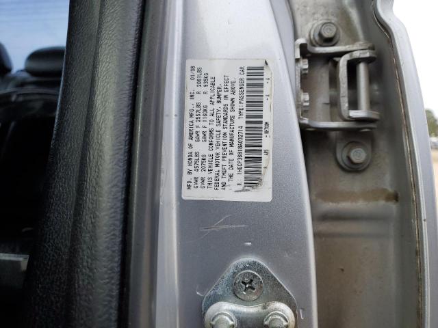 1HGCP36818A032714 - 2008 HONDA ACCORD EXL SILVER photo 21