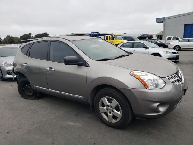 JN8AS5MT0DW500585 - 2013 NISSAN ROGUE S GRAY photo 4