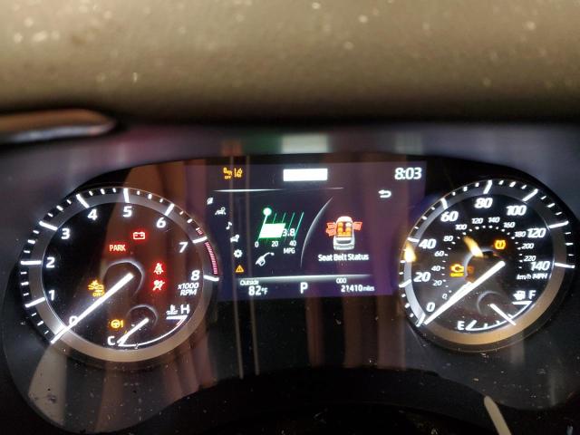 5TDGZRBH7NS238587 - 2022 TOYOTA HIGHLANDER XLE RED photo 9