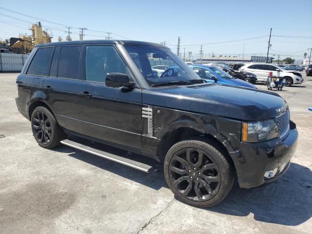 SALMP1E40CA376137 - 2012 LAND ROVER RANGE ROVE AUTOBIOGRAPHY BLACK photo 4