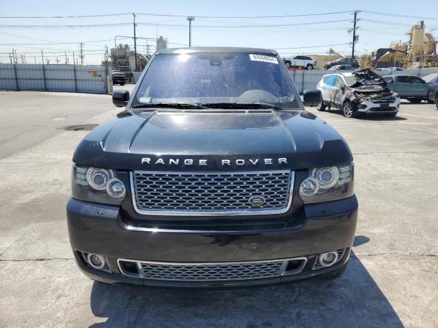 SALMP1E40CA376137 - 2012 LAND ROVER RANGE ROVE AUTOBIOGRAPHY BLACK photo 5