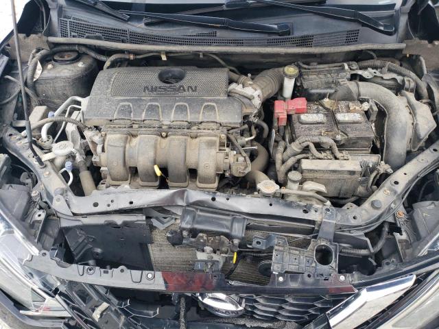 3N1AB7AP4KY278544 - 2019 NISSAN SENTRA S BLACK photo 11