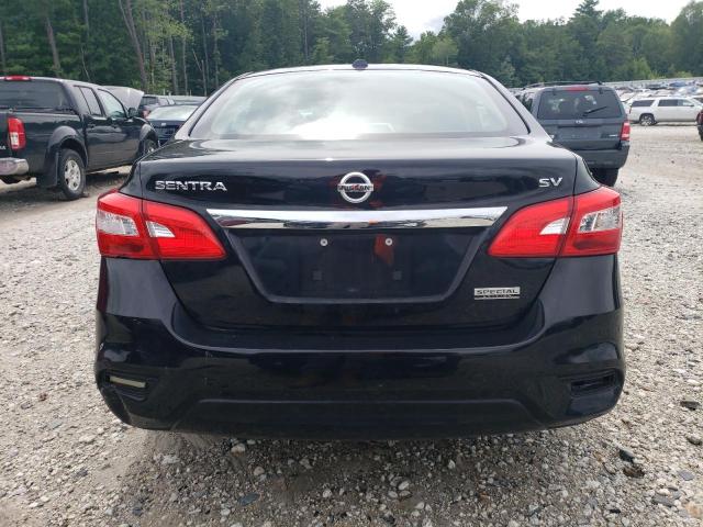 3N1AB7AP4KY278544 - 2019 NISSAN SENTRA S BLACK photo 6
