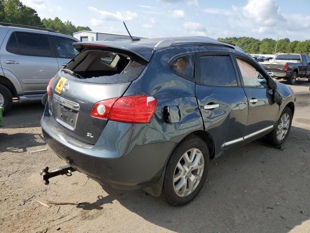 JN8AS5MT1CW280517 - 2012 NISSAN ROGUE S BLUE photo 3