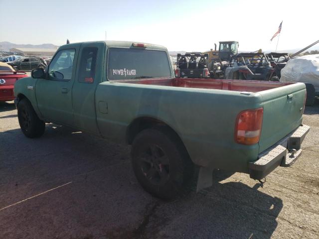 1FTYR14V2XPA84604 - 1999 FORD RANGER SUPER CAB GREEN photo 2