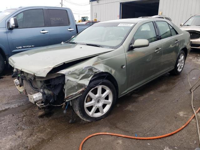 1G6DW677450165887 - 2005 CADILLAC STS GREEN photo 1