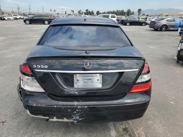 WDDNG71X27A057221 - 2007 MERCEDES-BENZ S 550 BLACK photo 6