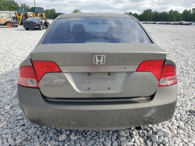 2HGFA16547H307064 - 2007 HONDA CIVIC LX GRAY photo 6