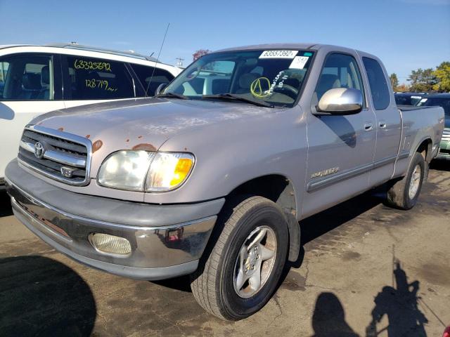 5TBRT3418YS115157 - 2000 TOYOTA TUNDRA ACCESS CAB 棕色 照片 2