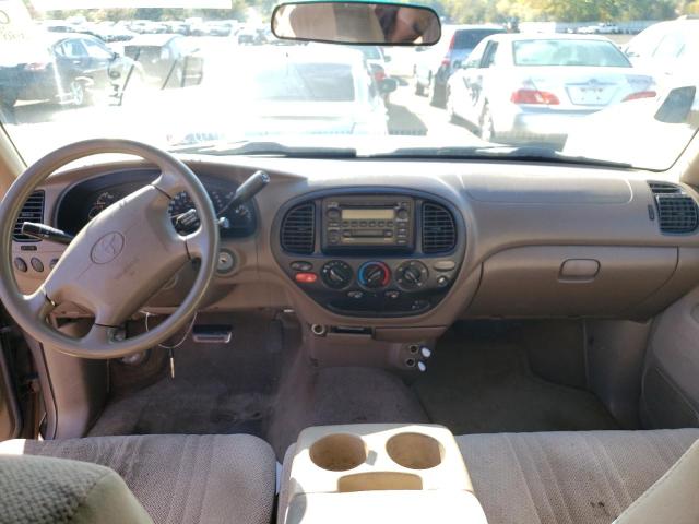 5TBRT3418YS115157 - 2000 TOYOTA TUNDRA ACCESS CAB TAN photo 9