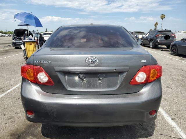 1NXBU4EEXAZ292321 - 2010 TOYOTA COROLLA BASE GRAY photo 6