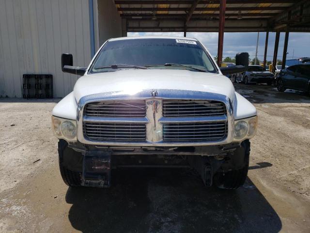 3D7KA28D54G109389 - 2004 DODGE RAM 2500 ST WHITE photo 5