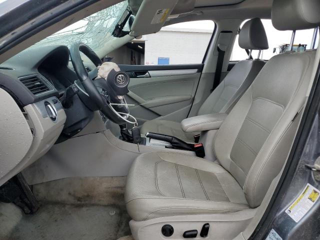 1VWBN7A33CC086626 - 2012 VOLKSWAGEN PASSAT SE GRAY photo 7