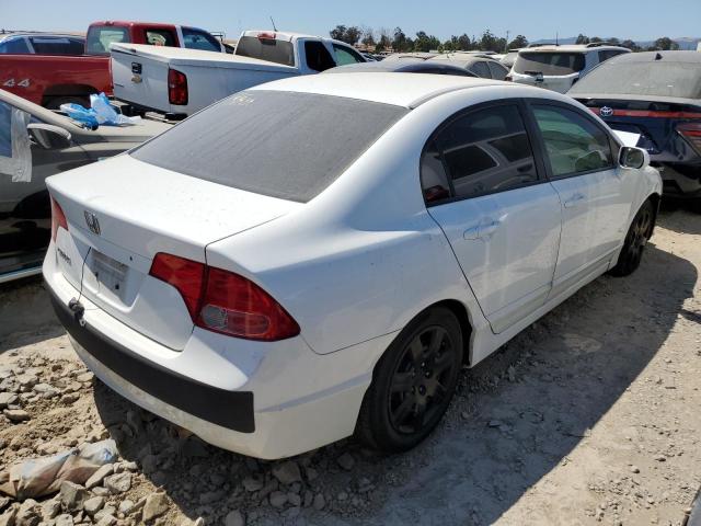 1HGFA16516L085102 - 2006 HONDA CIVIC LX WHITE photo 3