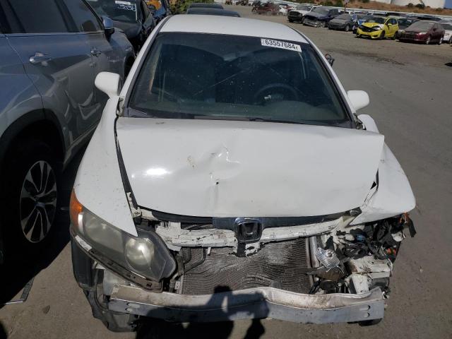 1HGFA16516L085102 - 2006 HONDA CIVIC LX WHITE photo 5